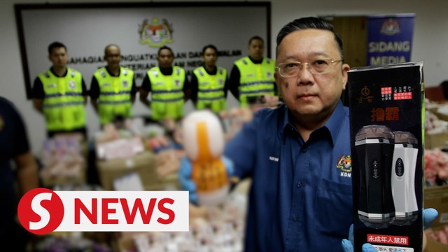 Home Ministry seizes RM1.1mil worth of sex toys in Bukit Mertajam
