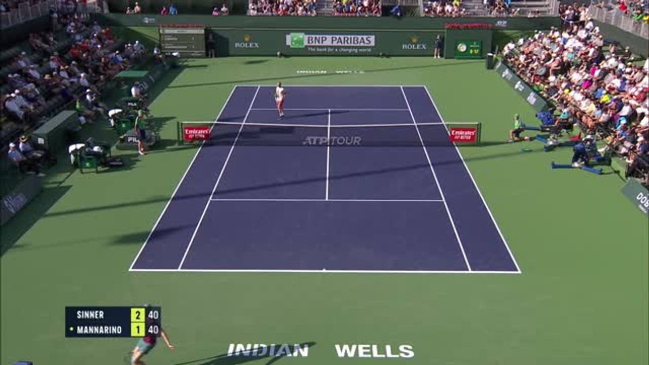 Highlights: Sinner-Sieg nach schwerem Start