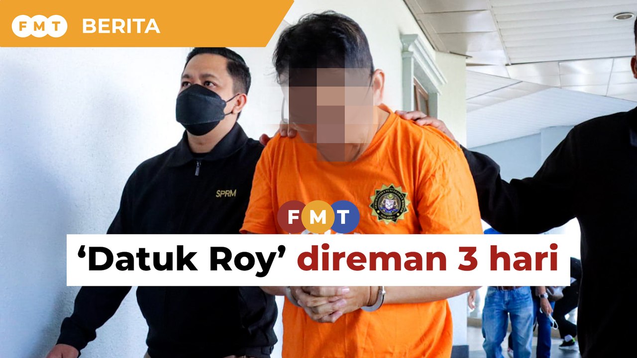 ‘Datuk Roy’ direman 3 hari