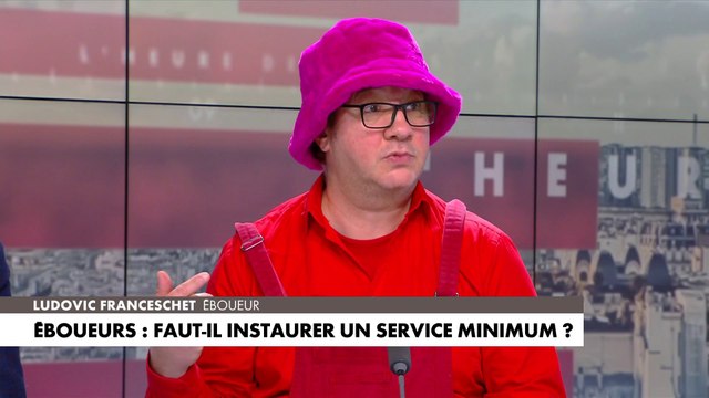 Ludovic Franceschet : «Notre seul moyen de pouvoir manifester, c'est de ne pas ramasser les déchets»