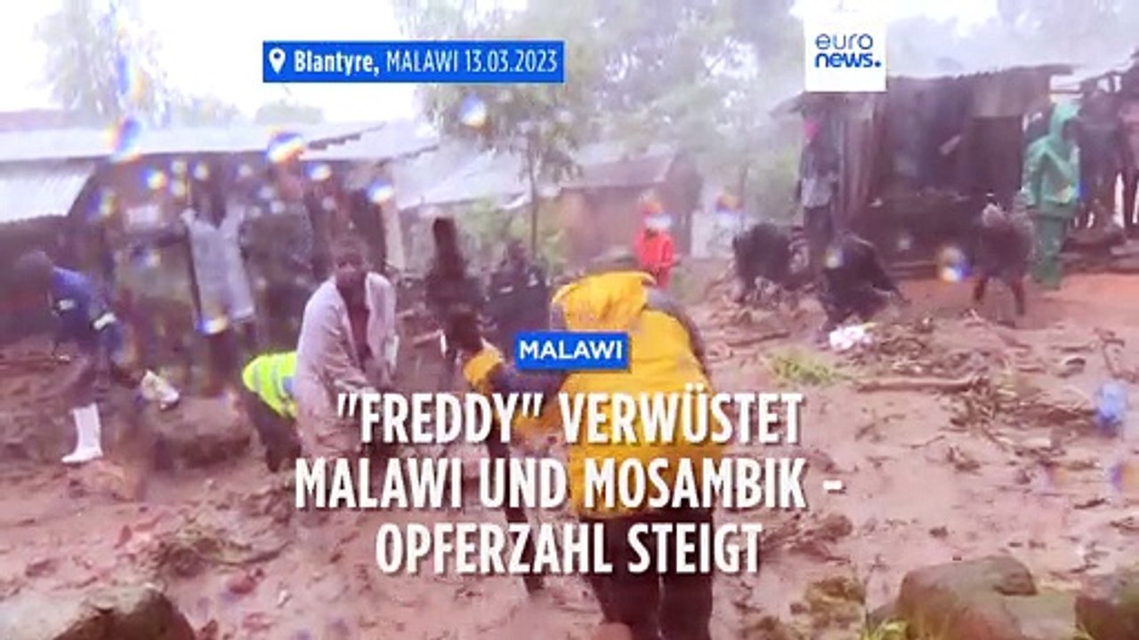 Zyklon «Freddy» verwüstet Malawi und Mosambik - Opferzahl steigt