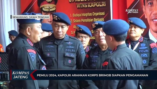 Pemilu 2024, Kapolri Arahkan Korps Brimob Siapkan Pengamanan