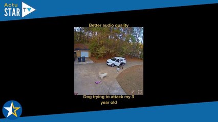 Ce père de famille protège sa fille d'une attaque de chien