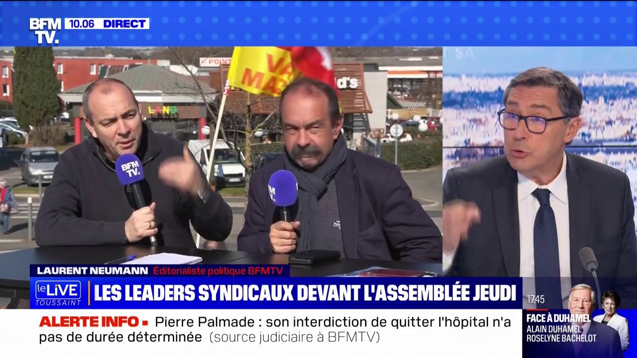 Réforme des retraies: les leaders syndicaux se réuniront ce jeudi devant l'Assemblée nationale