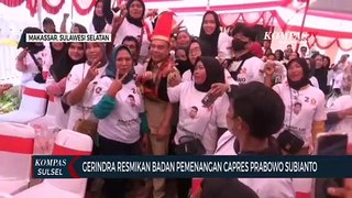 Gerindra Resmikan Badan Pemenangan Capres Prabowo Subianto