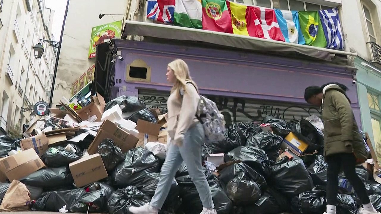 Müllberge in Paris: 'Der Gestank ist unerträglich'