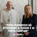 “La crisi di per sé non è negativa”: Giorgia Meloni e Papa Francesco