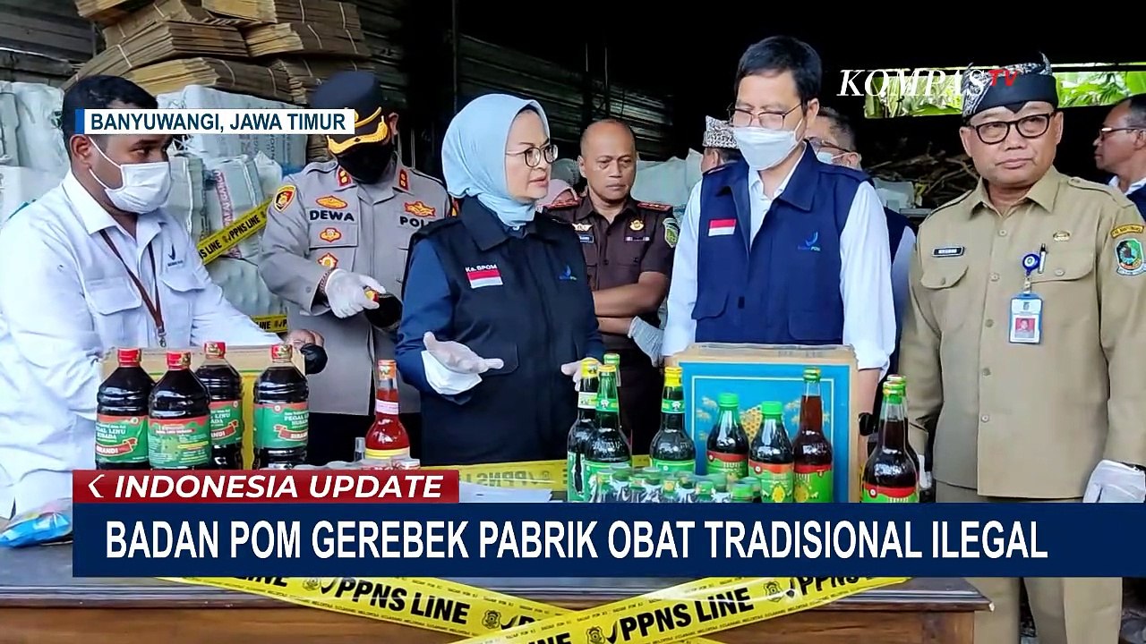 BPOM Gerebek Pabrik Obat Tradisional Ilegal! Produksi Tak Sesuai Standar & Pakai Barang Bekas