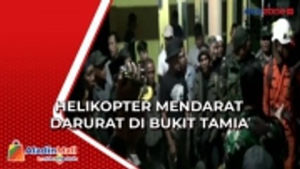 Download Video: Proses Evakuasi Penumpang Helikopter Kapolda Jambi Dilanjutkan Pagi Ini