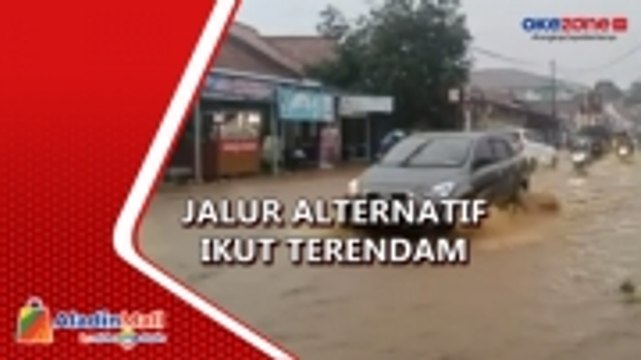 Banjir Genangi Jalan Alternatif dan Rumah di Batang Akibat Hujan Deras