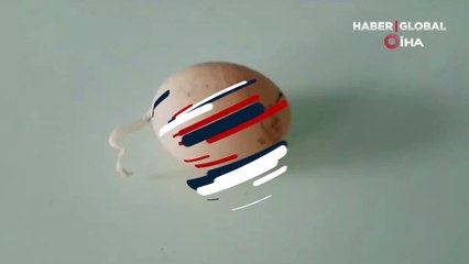 Görenleri hayrete düşüren yumurta... Şaşkınlıklarını gizleyemeyip kayda aldılar