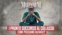 I pronto soccorso al collasso, come possiamo salvarli? Alle 15 di giovedì 16 marzo la diretta di Millennium Live