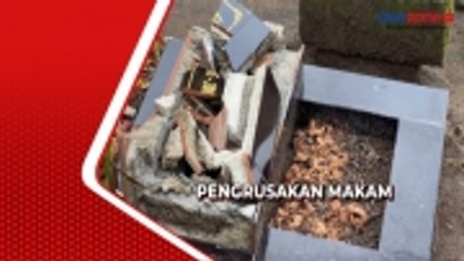 Puluhan Makam Dirusak OTK di Blitar, Pelaku Menulis Surat Peringatan Tertanda Malaikat Munkar dan Nangkir
