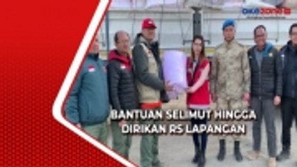 Laporan dari Turki, Indonesia Salurkan Bantuan Selimut hingga Dirikan RS Lapangan
