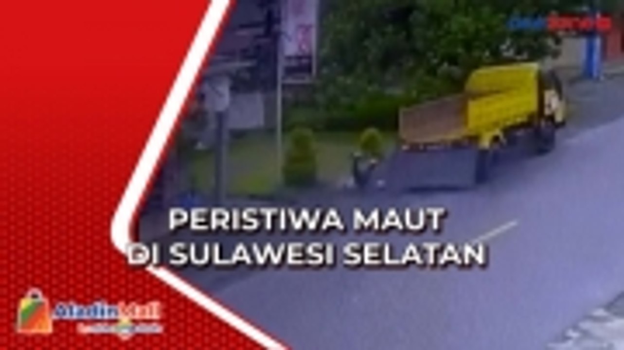 Pria Pejalan Kaki Tewas Terlindas Truk di Sulsel