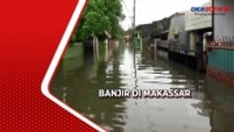 Banjir Rendam Ratusan Rumah Warga di Makassar