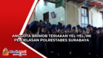 Anggota Brimob Teriakan Yel-Yel saat Sidang Tragedi Kanjuruhan, Begini Penjelasan Polrestabes Surabaya