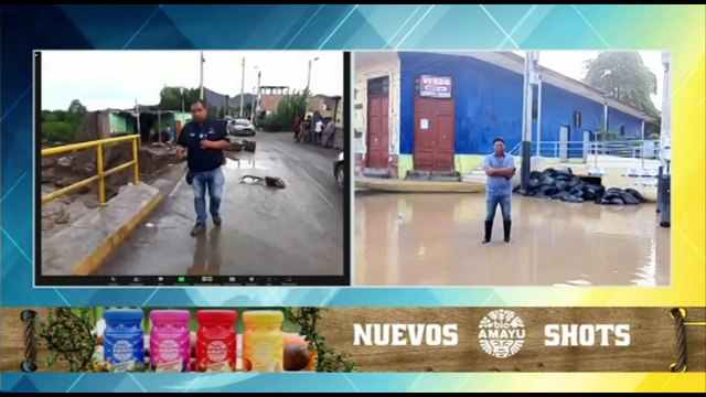 Piura: Lluvias y desbordes inundan Tambo Grande
