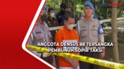 Ini Tampang Bripda HS, Anggota Densus 88 Tersangka Pembunuh Sopir Taksi