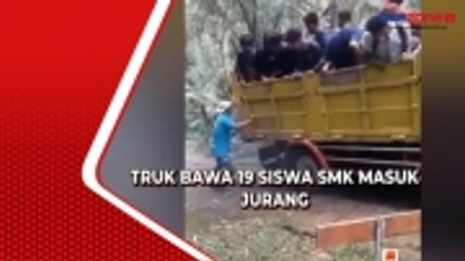 Truk Angkutan Barang yang Bawa Siswa SMK Masuk Jurang di Jawa Tengah