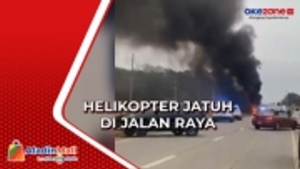 6 Pasukan Garda Nasional Amerika Tewas saat Helikopter Black Hawk Jatuh di Jalan Raya