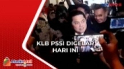 Erick Thohir Tiba di Lokasi KLB, Tebar Senyum Jelang Pemilihan Ketum PSSI