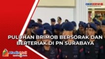 Sidang Tragedi Kanjuruhan, Puluhan Anggota Brimob Bersorak dan Berteriak di PN Surabaya