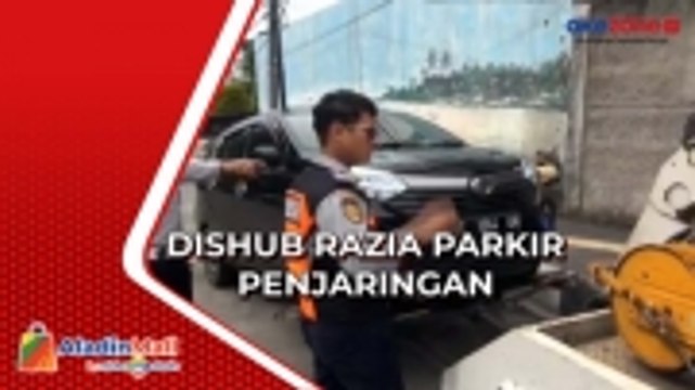 Dishub Razia Penjaringan, Belasan Mobil Diderek karena Parkir Sembarangan