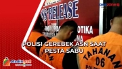Polisi Gerebek ASN saat Pesta Sabu, Pelaku Kalng Kabut