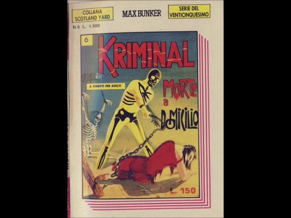 KRIMINAL----MORTE A DOMICILIO