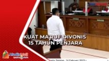 Sidang Vonis Pembunuhan Brigadir J, Kuat Maruf Dihukum 15 Tahun Penjara