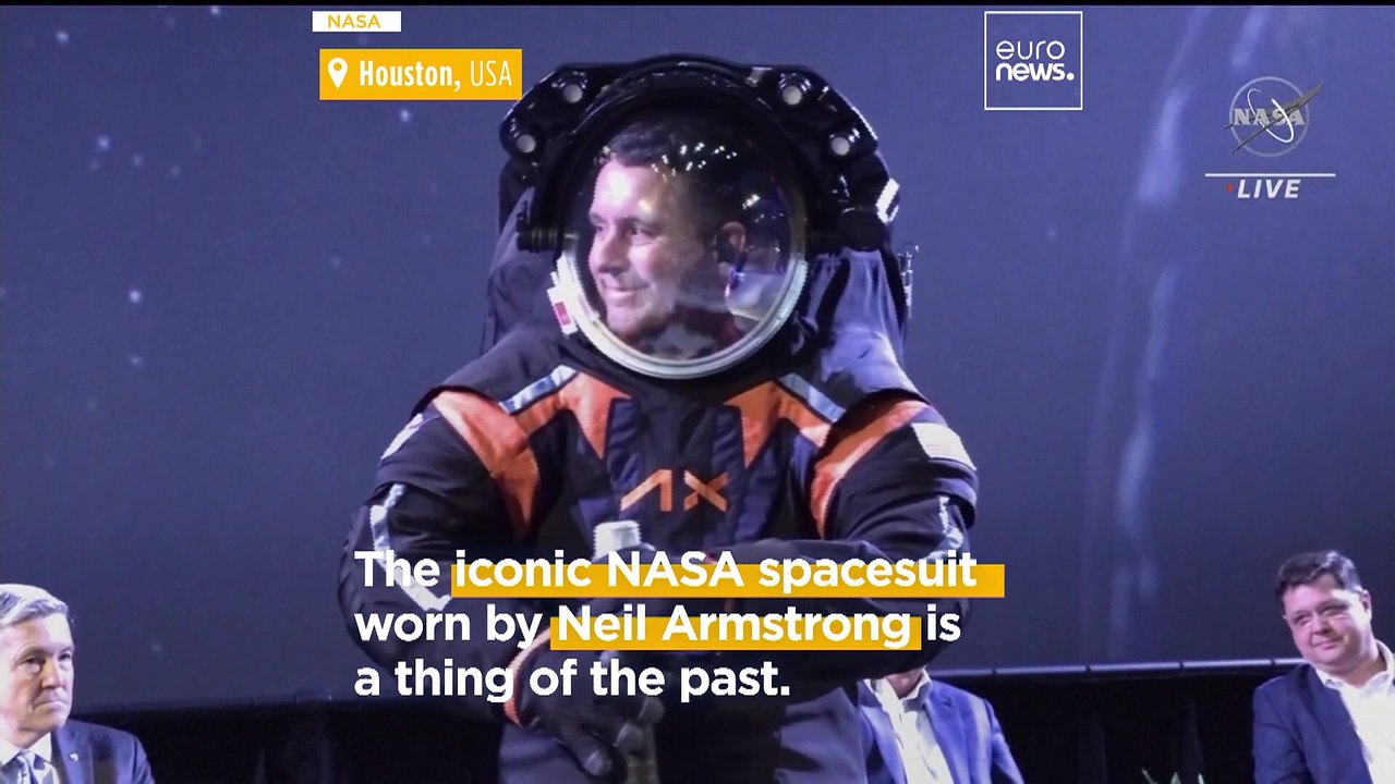 NASA unveils its sleeker spacesuit design for astronauts on its Artemis Moon landing mission