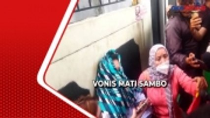 Ferdy Sambo Divonis Mati, Pengunjung di Luar Pengadilan Bergemuruh