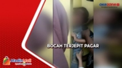 Terjepit Pagar Tembok Sekolah, Bocah di Tuban Teriak Histeris