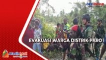 Gerak Cepat, Satgas Yonif Raider 514 Divif 2 Kostrad Evakuasi 33 Masyarakat Distrik Paro