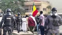 Ousmane SONKO brutalisé...plusieurs de ses gardes arrêtés par la Police et la Gendarmerie