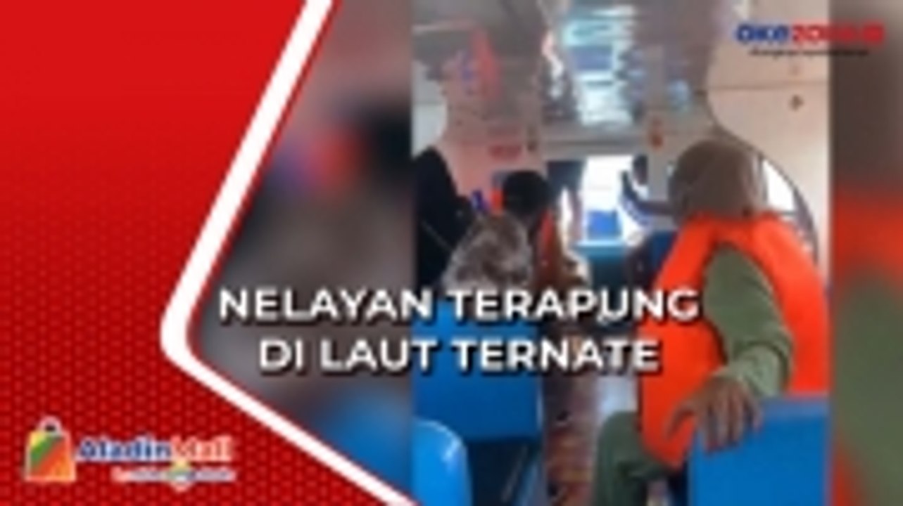 Perahu Dihantam Ombak, Nelayan Terapung di Laut Ternate