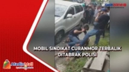 下载视频: Coba Kabur, Mobil Sindikat Curanmor di Riau Terbalik Ditabrak Polisi