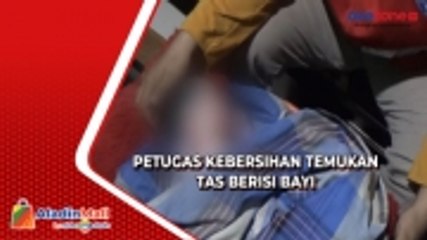 Petugas Kebersihan Temukan Tas Berisi Bayi yang Baru Lahir di Makassar, Begini Kondisinya