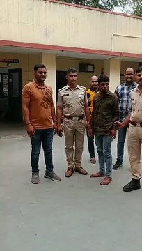 सीसीटीवी कैमरे में कैद हुआ महिला के गले से सोने की चेन झपटने वाला बदमाश, पुलिस ने दबोचा