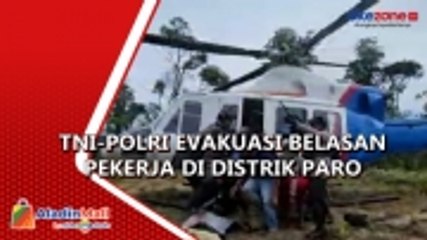 TNI-Polri Evakuasi 15 Orang Pekerja dari Distrik Paro