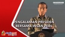 Presiden Ceritakan Pengalamannya Bersahabat dengan Para Insan Pers