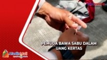 Pemuda di Kampung Bahari Bawa Sabu Disimpan dalam Uang Kertas, Petugas Curigai Gerak-geriknya
