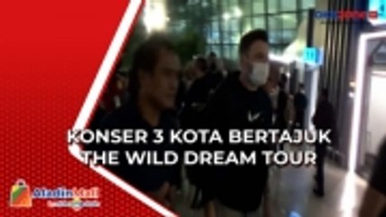Tiba di Bandara Soetta, Boy Band Westlife Disambut Histeris Penggemar