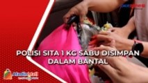 Diwarnai Tembakan Peringatan Polisi Tangkap Kurir dan Sita 1 Kg Sabu Disimpan dalam Bantal