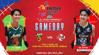 GAME 2 MARCH 16, 2023 |  ARMY BLACK MAMBA vs CIGNAL HD SPIKERS | ALL-FILIPINO CONFERENCE