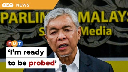 I’m ready to be probed, Zahid says over ‘conspiracy’ report