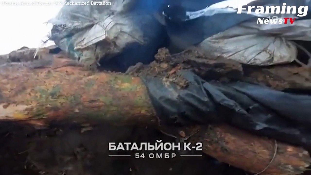Pasukan Ukraina meledakkan tank Rusia dengan senapan dari parit
