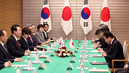 윤 대통령·기시다 총리 한일 정상회담..."관계 조속 회복" / YTN