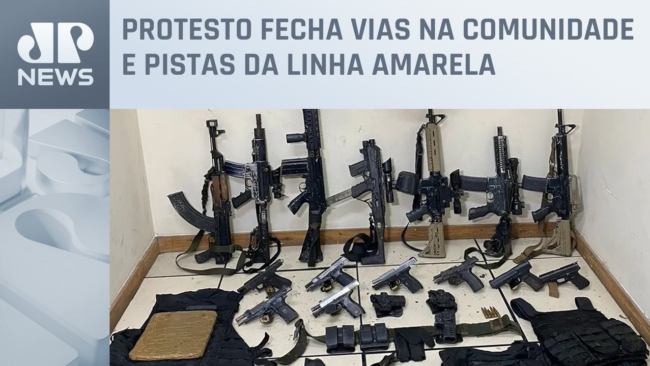 Ação da PM tem mais de 20 presos e apreensão de fuzis no Rio de Janeiro ...